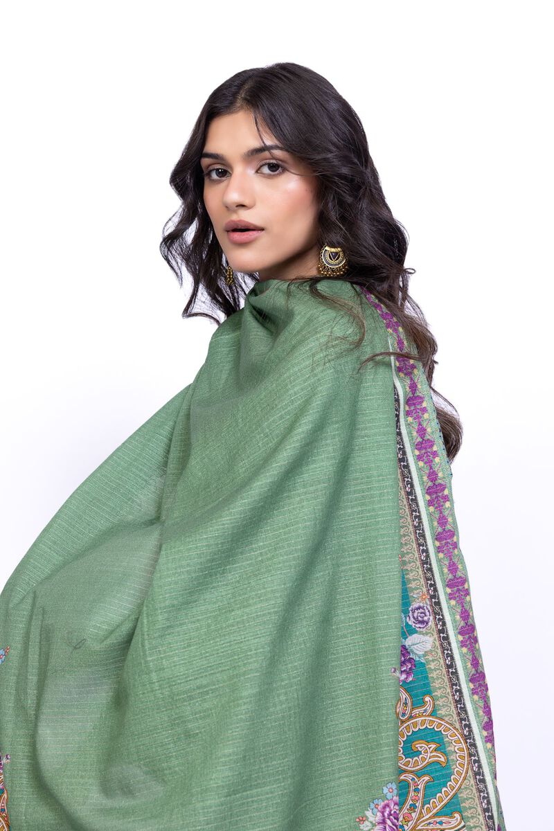 Printed | Mesuri Khaddar | Dupatta | USD 22.00