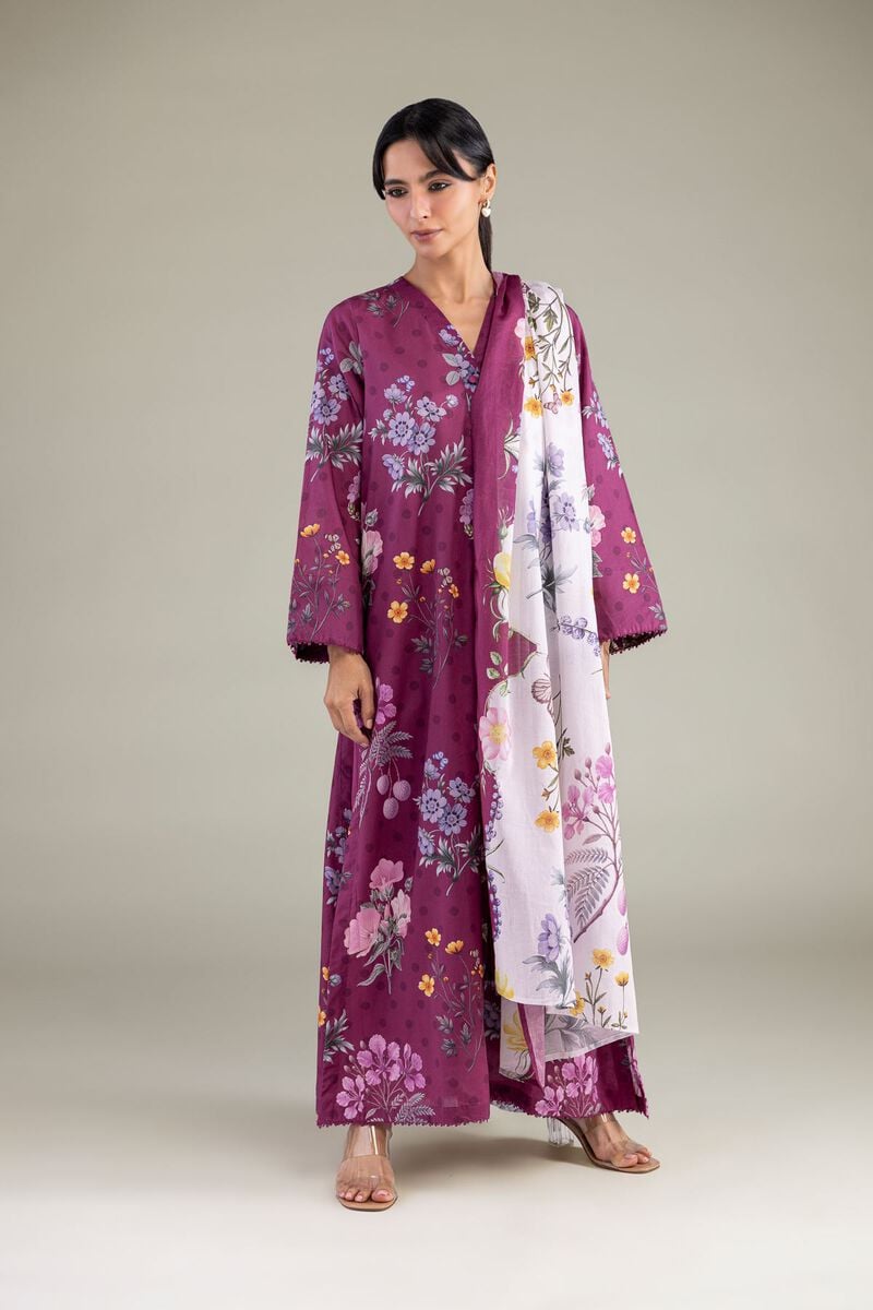 Printed | Lawn | Lawn Floral Dupatta | USD 30.00