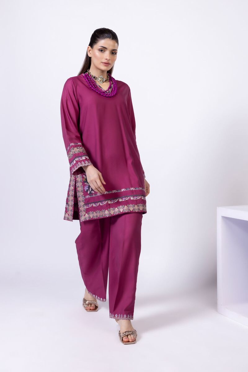 Embroidered | Viscose Oak Silk | Kurta | USD 25.00
