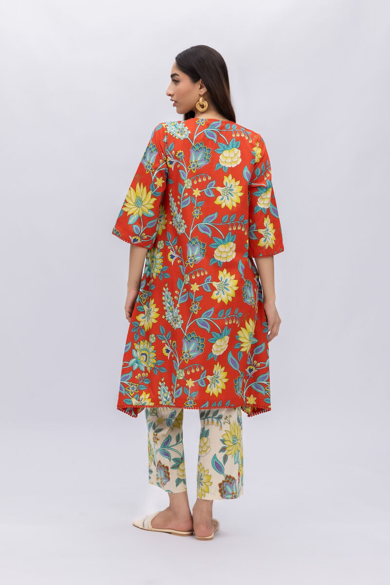 Printed | Crosshatch Poplin | Kurta | USD 7.50