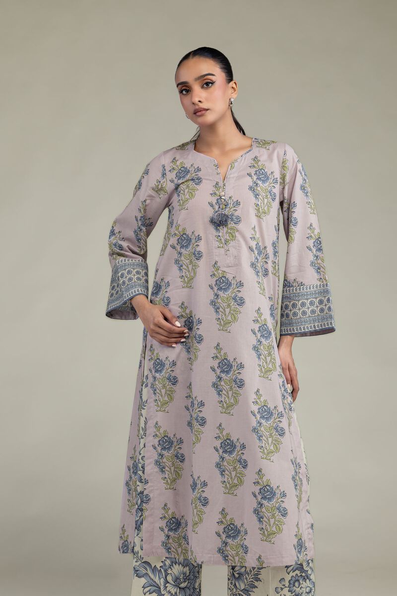 Printed | Cambric | Floral Longline Kurta | USD 35.00