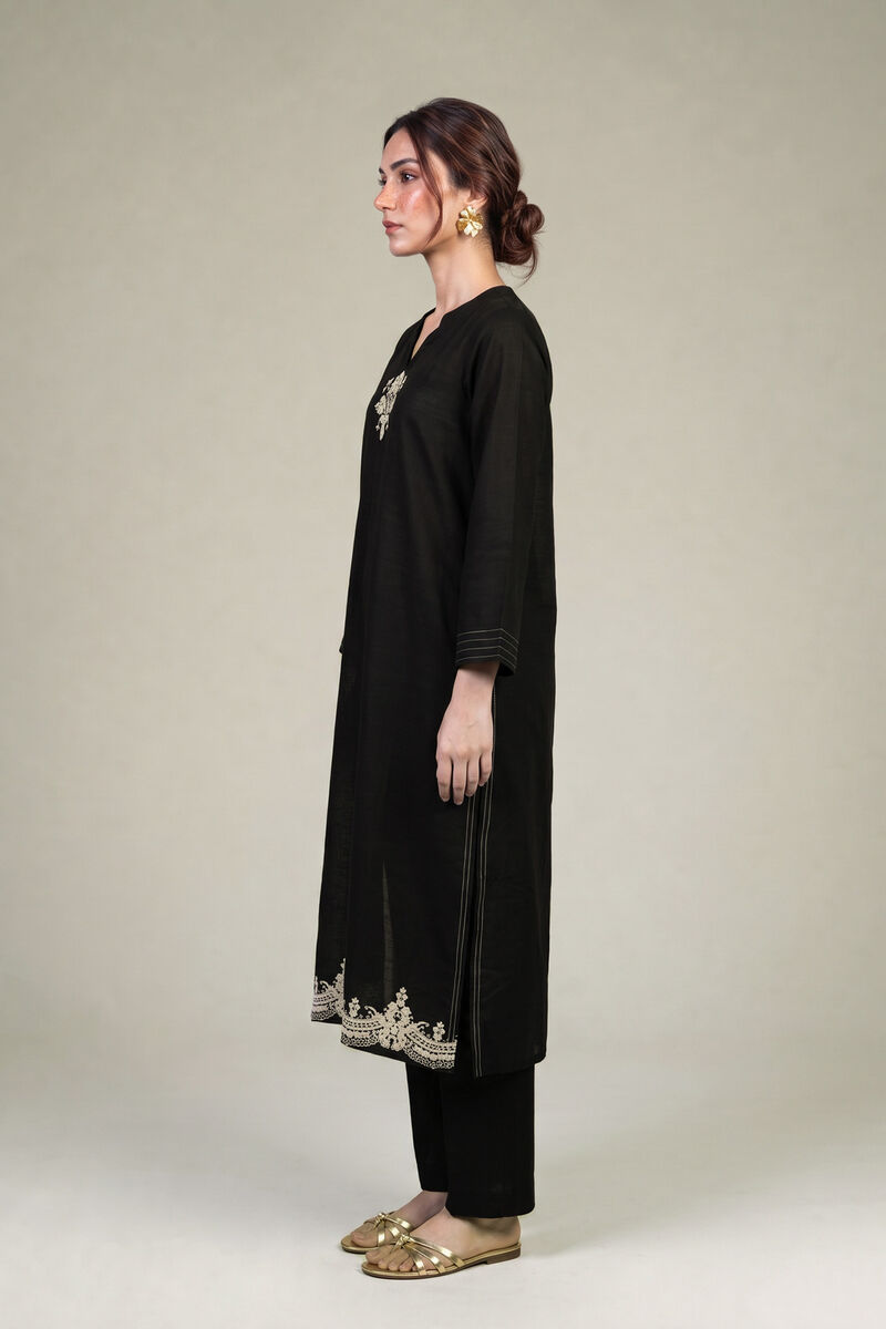 Embroidered | Light Khaddar | Fabrics 2 Piece | Top and Bottom | null