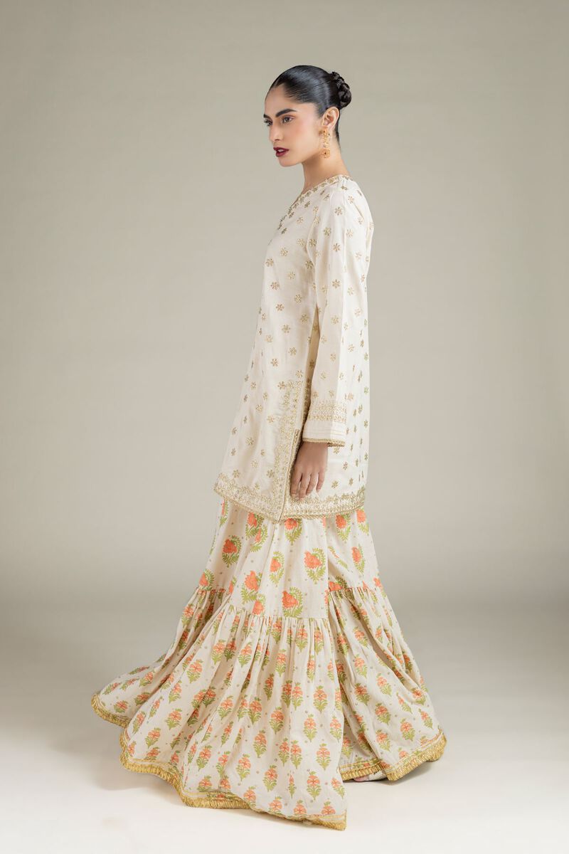 Embroidered | Raw Silk | Kurta | USD 60.00