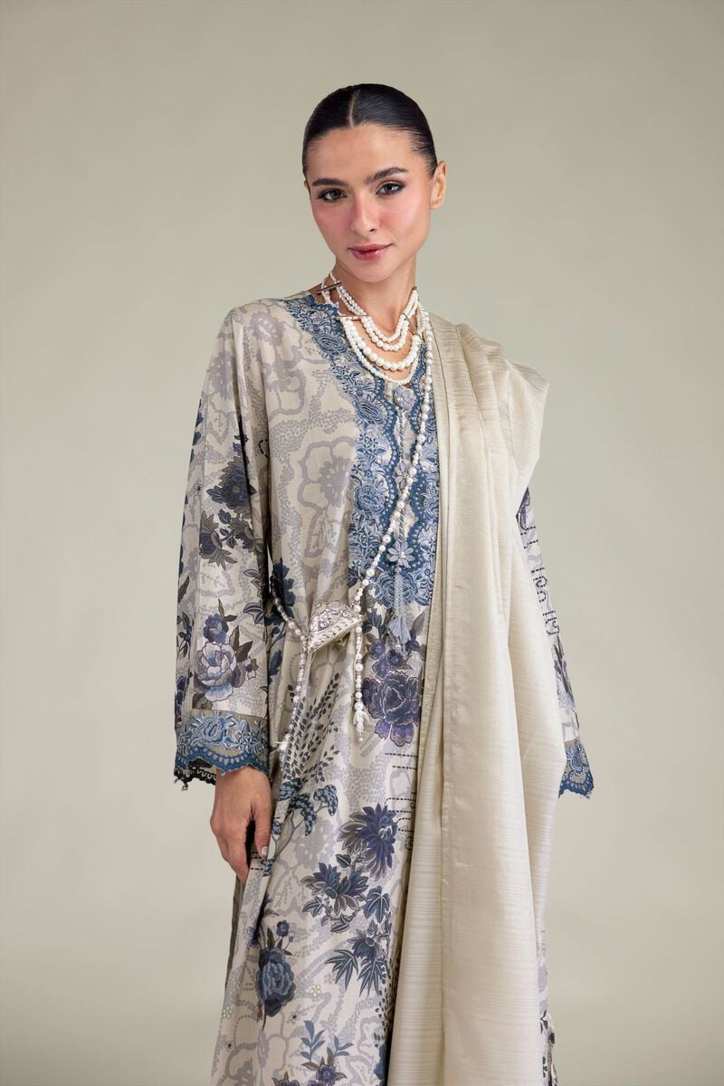 Embroidered | Polyester Silk | Floral Silk Dupatta | USD 35.00