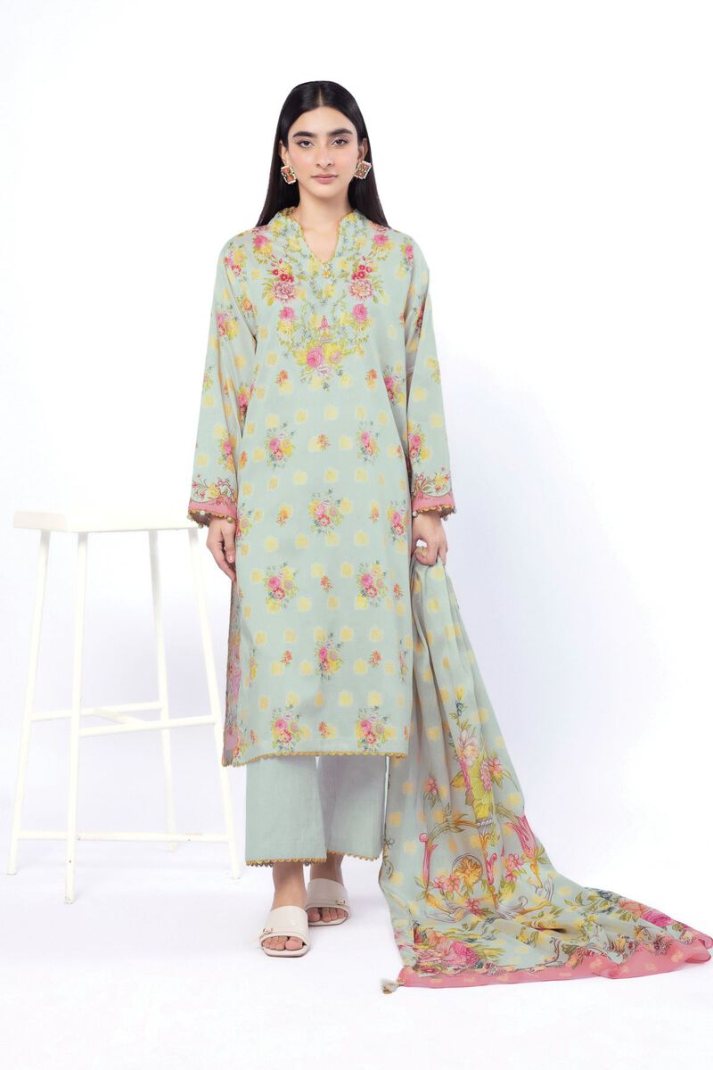 Printed | Jacquard | Tailored 3 Piece | USD 70.00