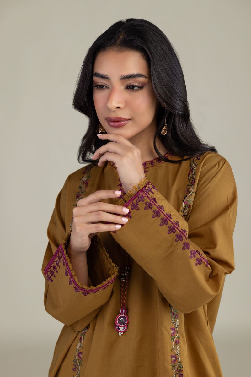 Embroidered | Cambric | Floral Cambric Kurta | USD 40.00