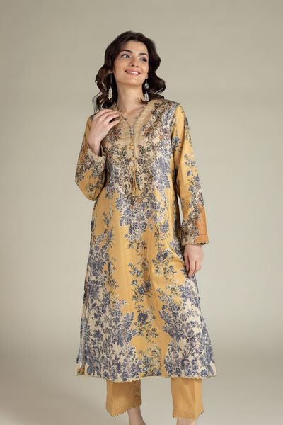 Printed | Jacquard | Tailored 2 Piece | Top and Bottom | USD 45.00