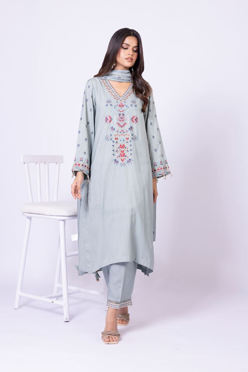 Embroidered | Viscose Oak Silk | Kurta | USD 50.00