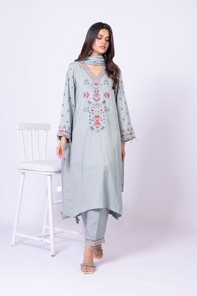 Embroidered | Viscose Oak Silk | Kurta | USD 50.00