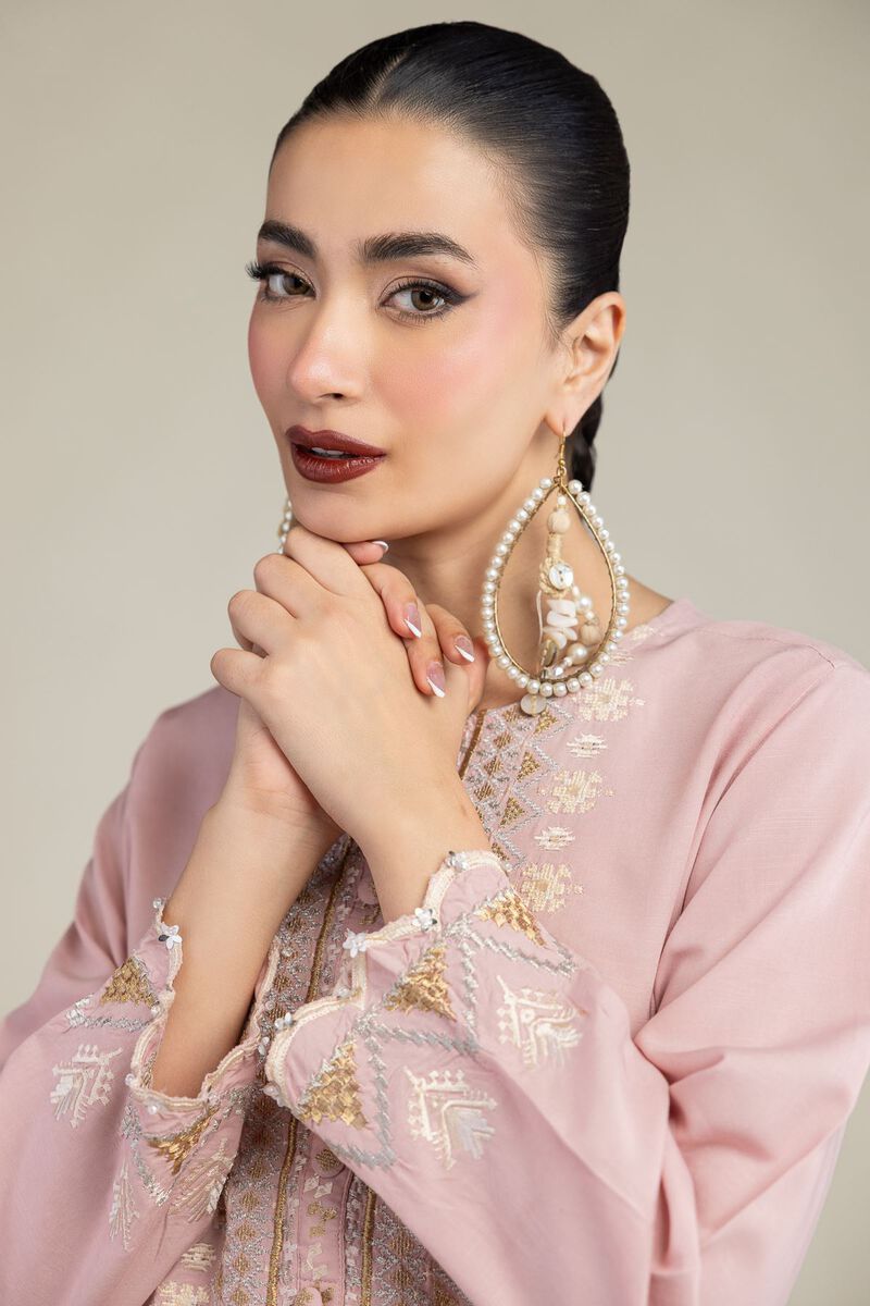 Embroidered | Raw Silk | Short Silk Kurta | USD 45.00