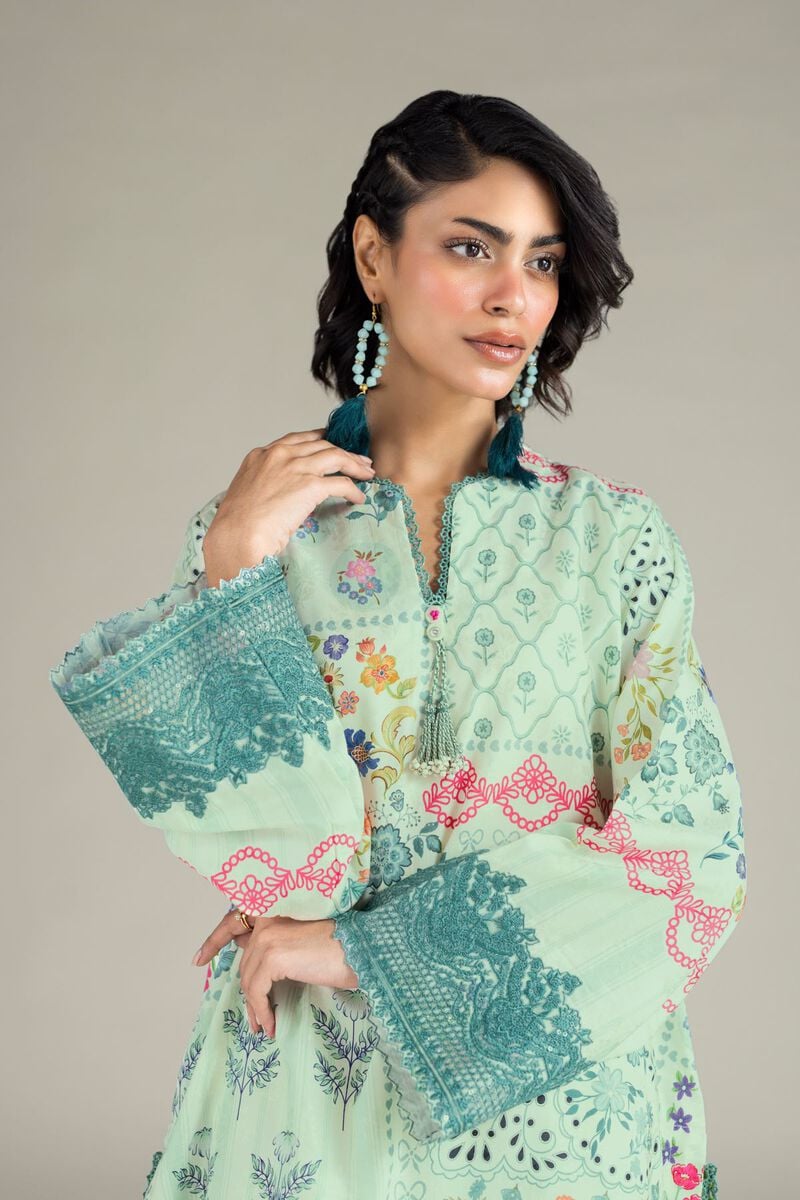 Printed | Jacquard | Floral Co-ords Outfit | USD 60.00