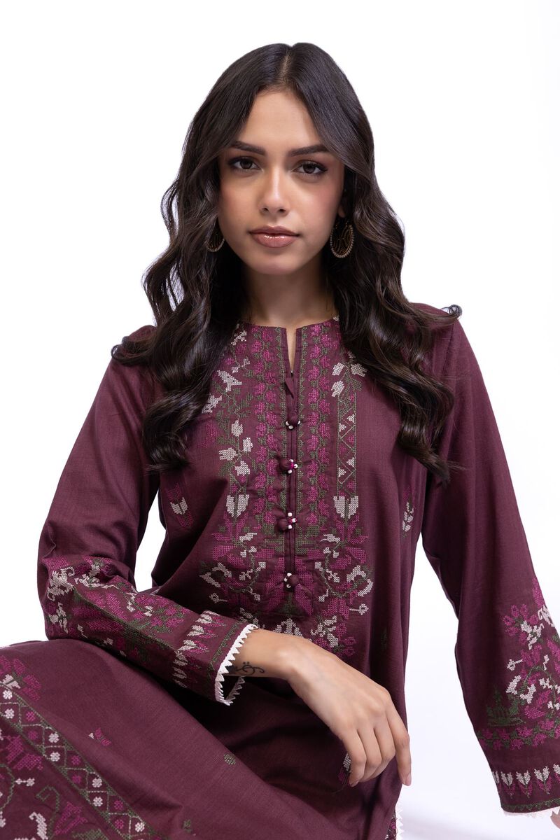 Embroidered | Heavy Textured Cotton | Kurta | USD 40.00