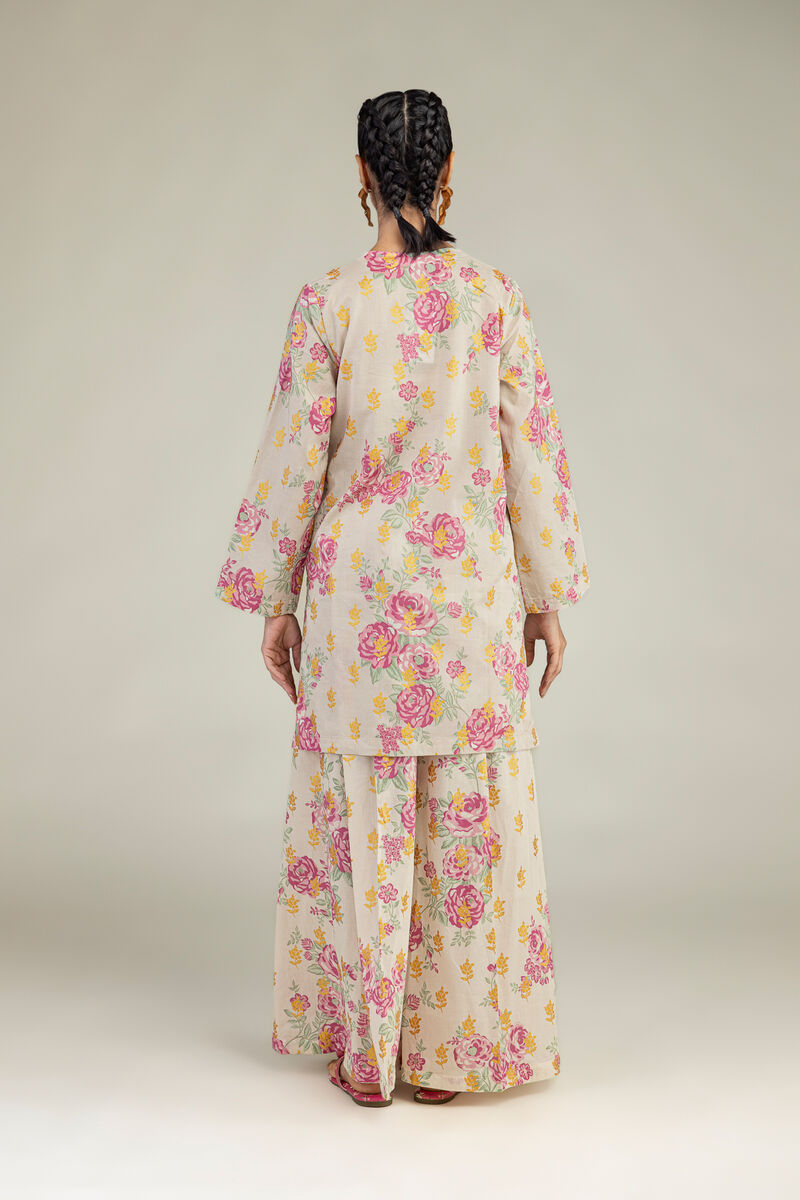 Printed | Cambric | Floral Cambric Kurta | USD 40.00
