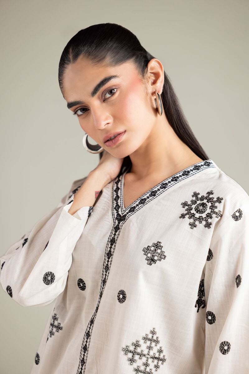 Textured Cotton | Tunic | USD 35.00