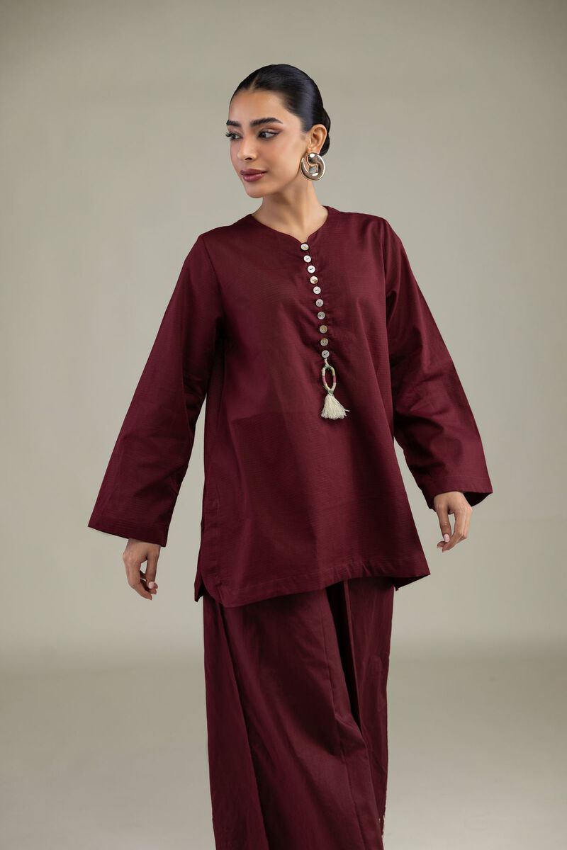 Dyed | Textured Cotton | Solid Cotton Kurta | USD 35.00
