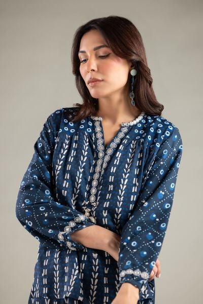 Embroidered | Viscose Crepe | Tunic | USD 40.00