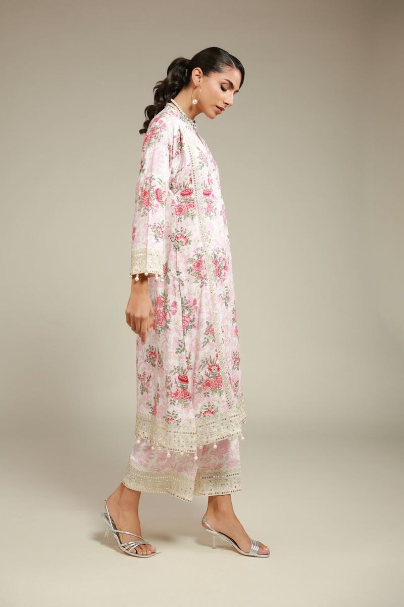 Embroidered | Raw Silk | Kurta | USD 60.00
