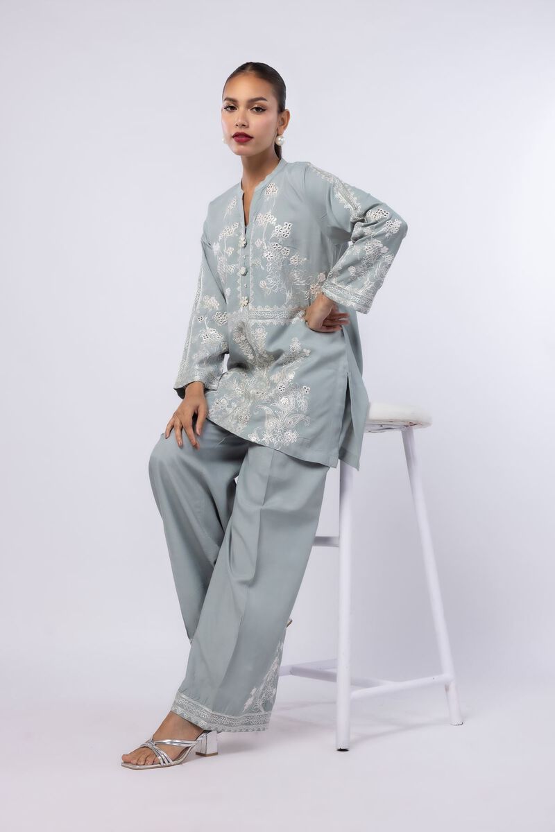 Embroidered | Russian Raw Silk | Kurta | USD 27.50