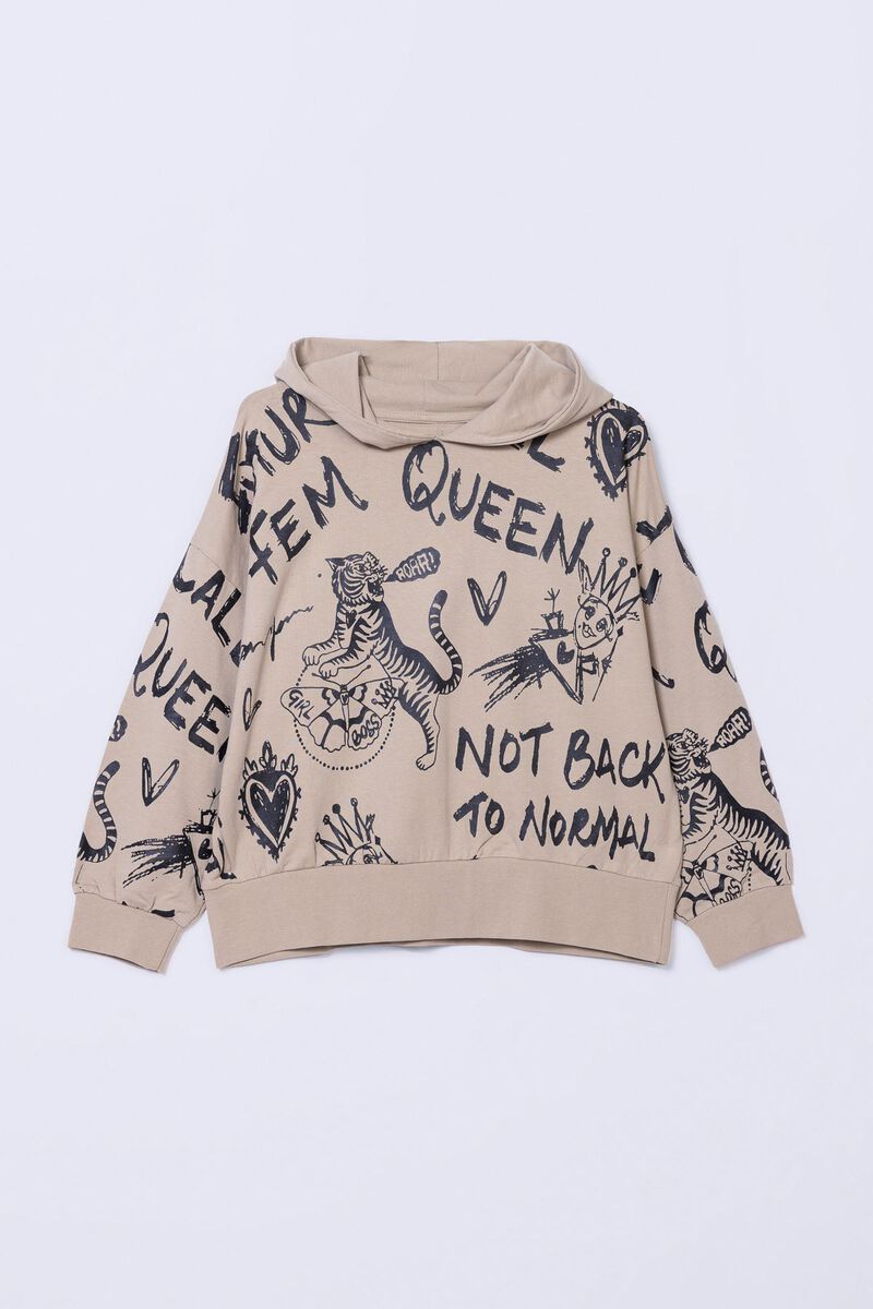 Printed | Lycra Terry | Hoodie | USD 7.50