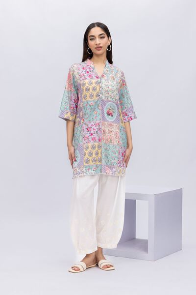Embroidered | Cotton Viscose | Pants | USD 23.00