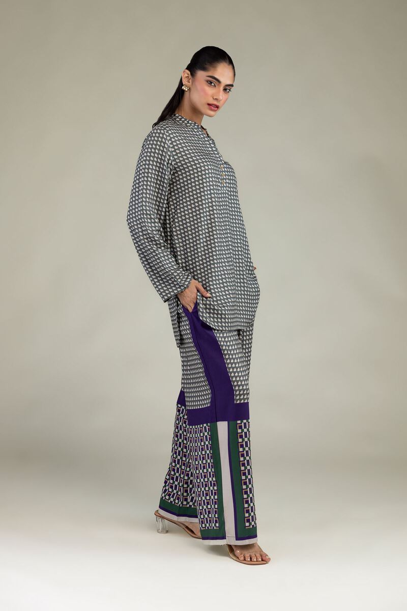 Embroidered | Viscose Crepe | Viscose Crepe Trousers | null