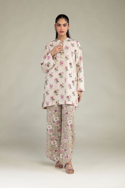 Printed | Cotton Viscose | Printed Cotton Pants | USD 30.00