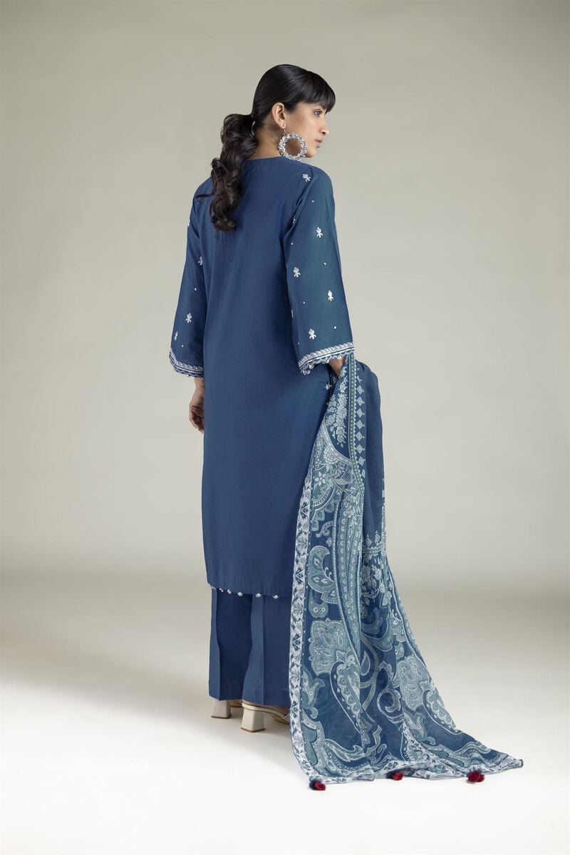 Embroidered | Cambric | Cambric Tailored 3-Piece | USD 80.00