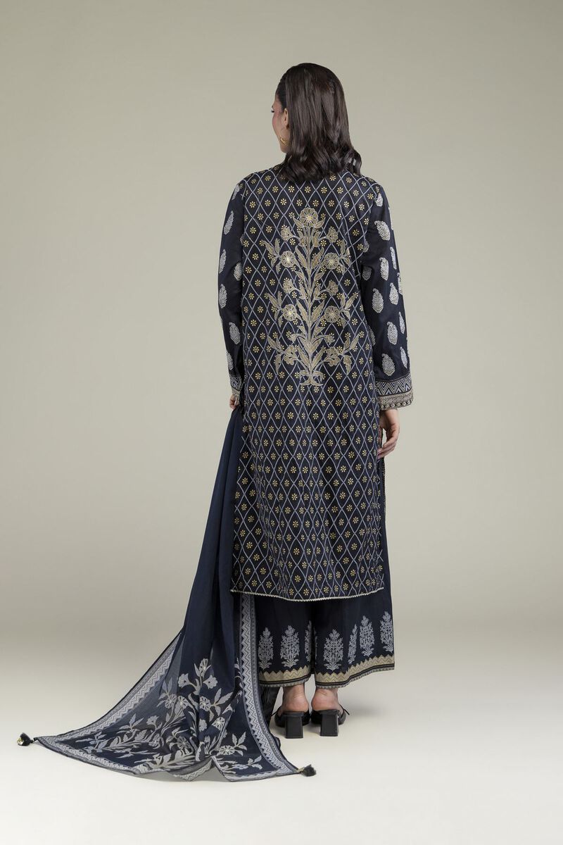 Embroidered | Lawn | Lawn 3-Piece Tailored | USD 65.00