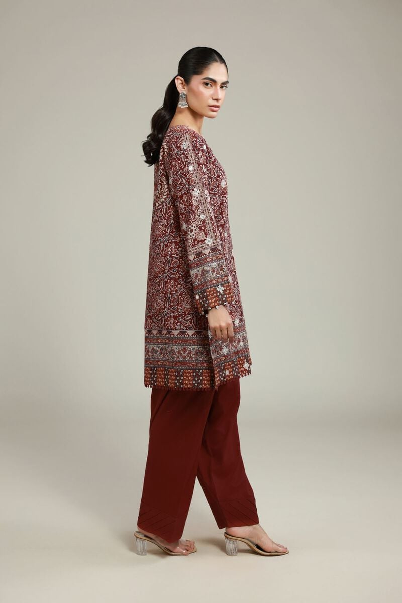 Embroidered | Messuri | Tailored 2 Piece | Top and Bottom | USD 55.00