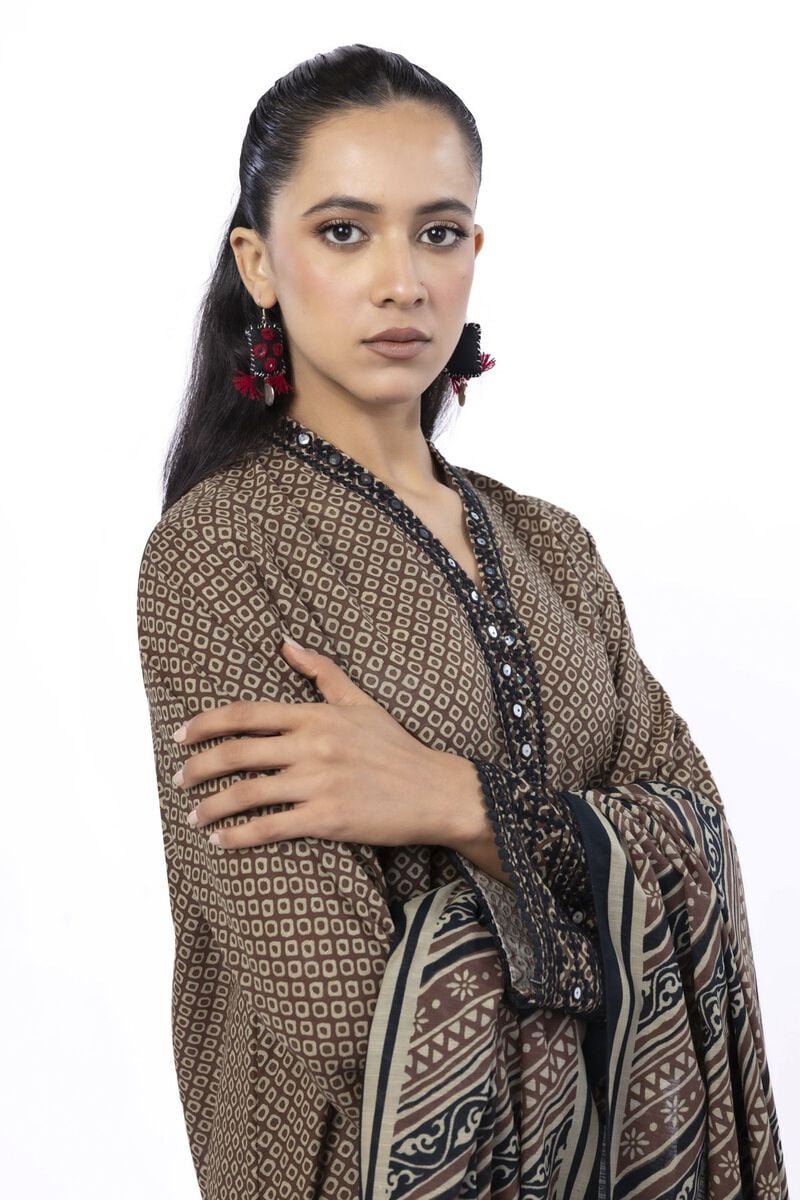 Embroidered | Light Khaddar | Tailored 3 Piece | USD 45.00