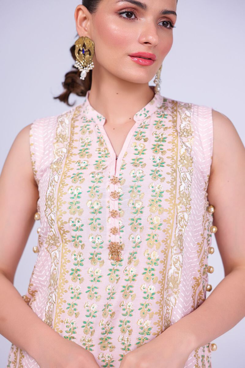 Printed | Raw Silk | Kurta | USD 45.00