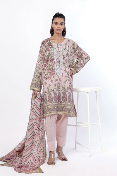 Embroidered | Lawn | Tailored 3 Piece | USD 27.50