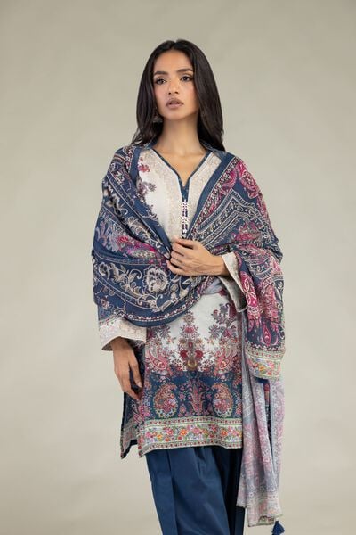 Embroidered | Textured Lawn | Tailored 3-Piece Lawn | USD 75.00