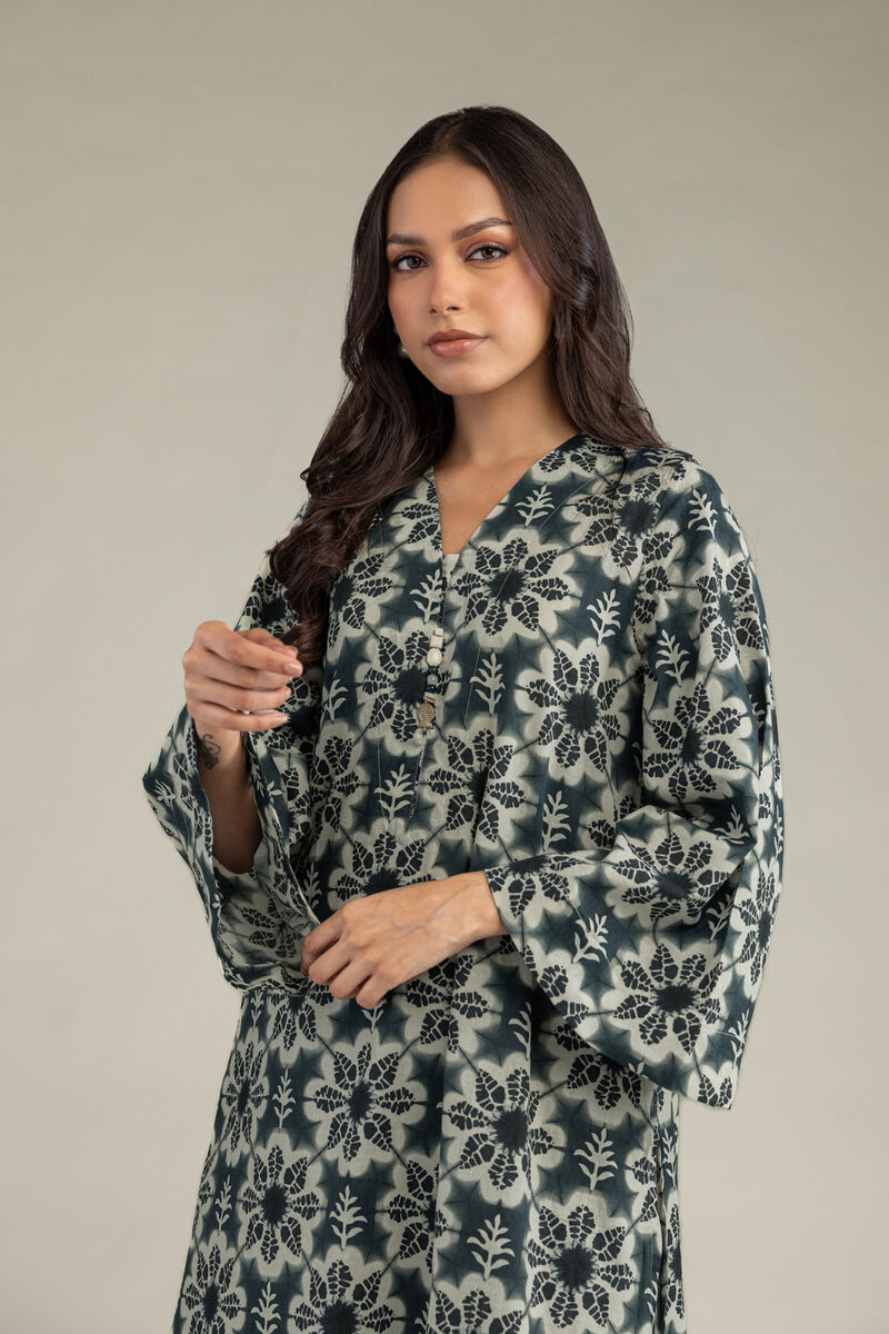 Printed | Cotton Dobby | Floral Longline Kurta | USD 30.00