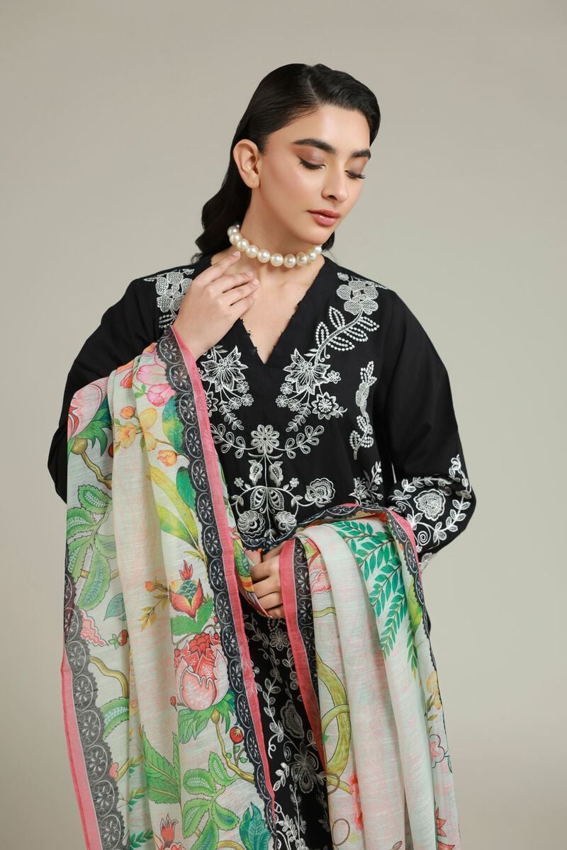 Embroidered | Cambric | Tailored 3 Piece | USD 75.00