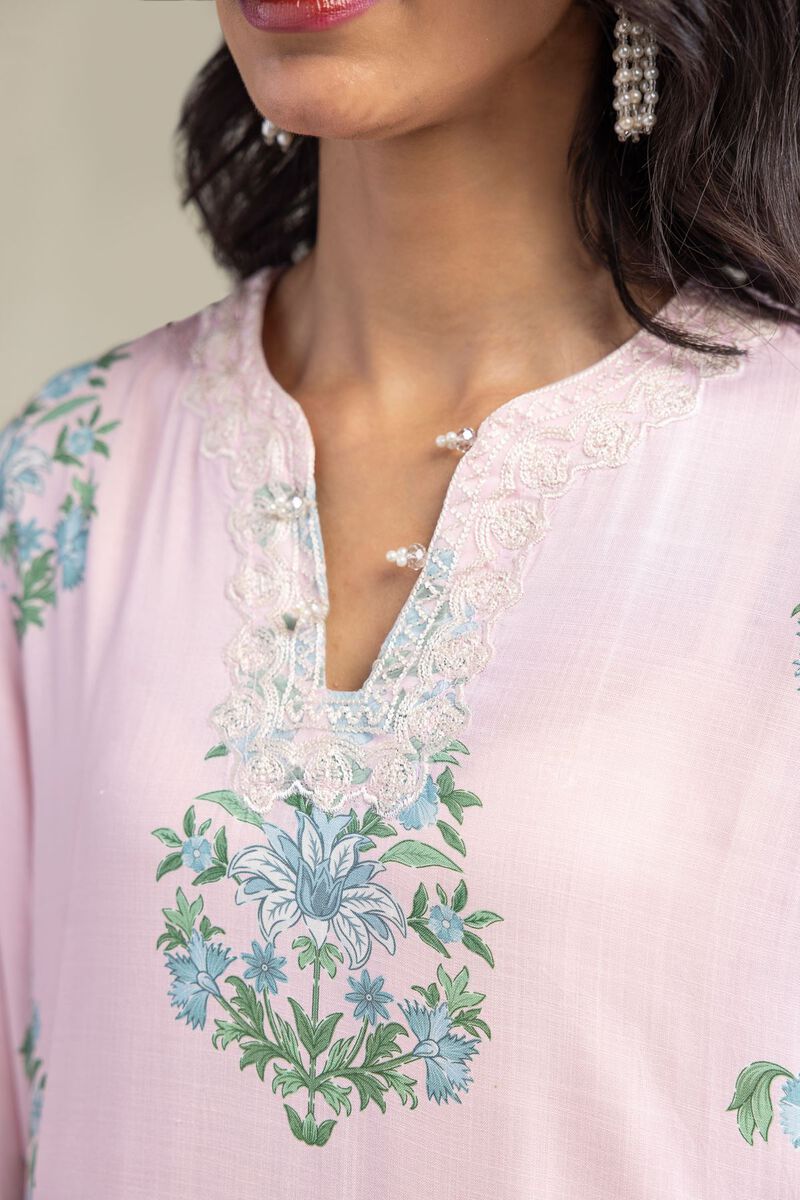 Embroidered | Raw Silk | Kurta | USD 65.00