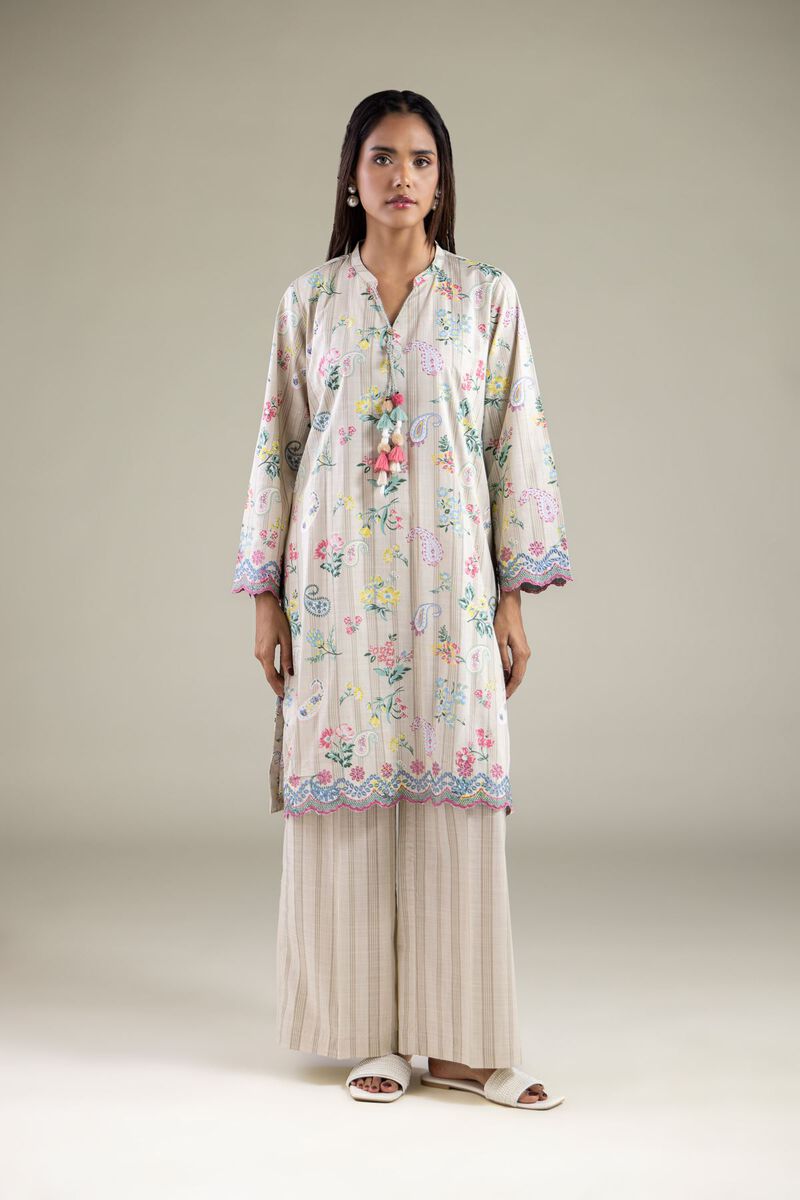 Embroidered | Textured Cotton | Kurta | USD 35.00