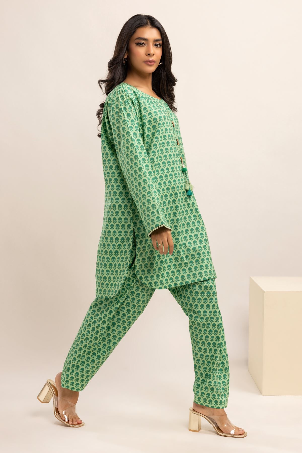 Khadi kurta best sale pajama womens
