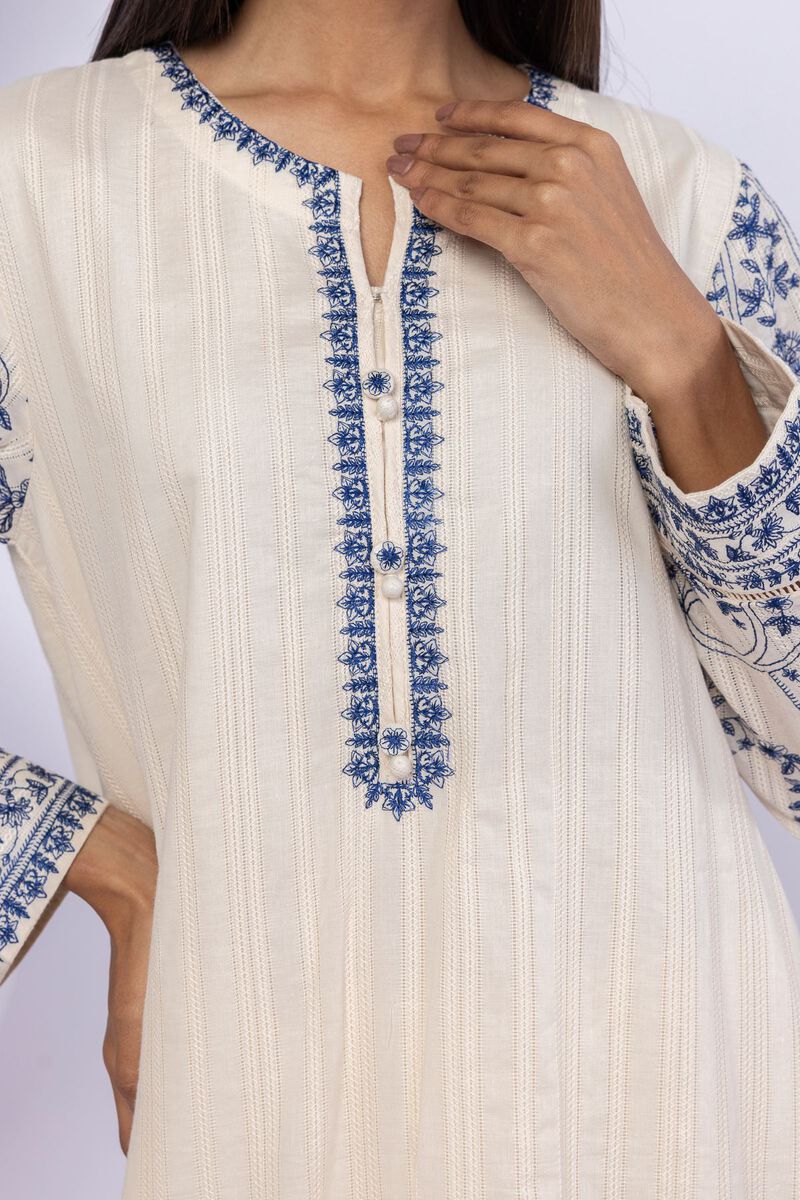 Embroidered | Leno | Kurta | USD 10.50