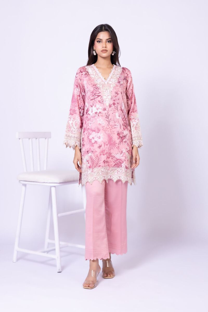 Embroidered | Cotton Satin | Kurta | USD 25.00