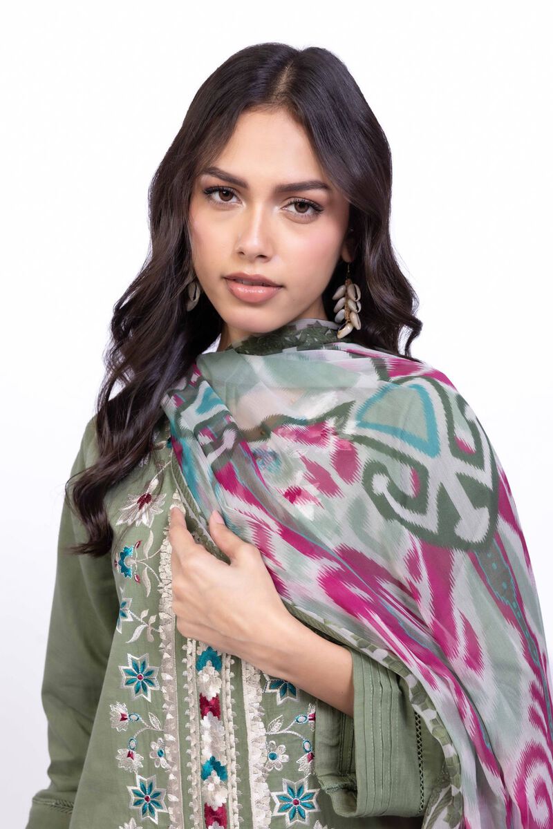 Printed | Chiffon | Dupatta | USD 11.00