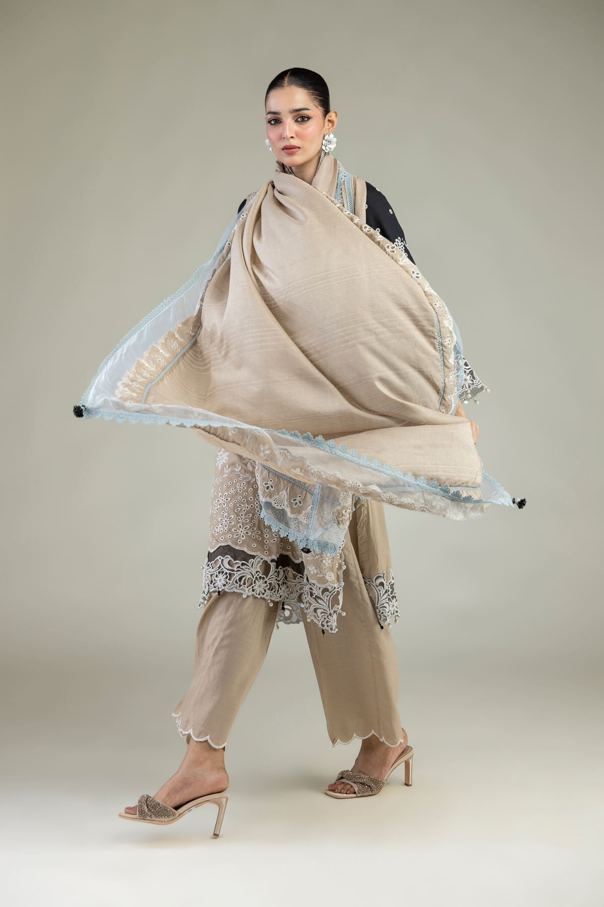 Buy 3 Piece Co-ord Set | 0.0 N/A | 5-26-105-F-F-VG_MULTI | Khaadi