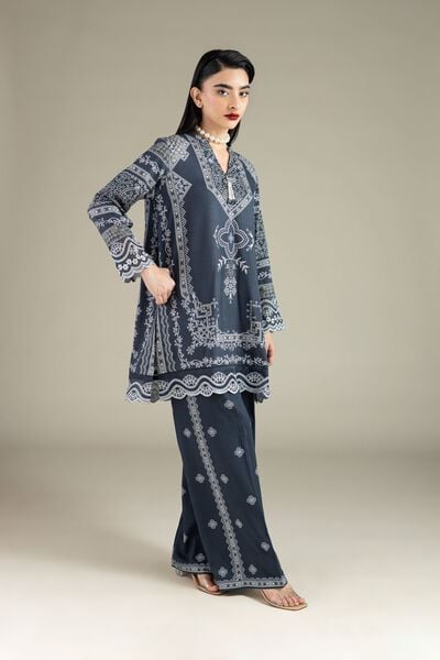 Printed | Raw Silk | Pants | USD 18.00