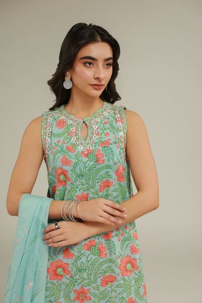 Embroidered | Lawn | Embroidered Floral Dupatta | USD 30.00