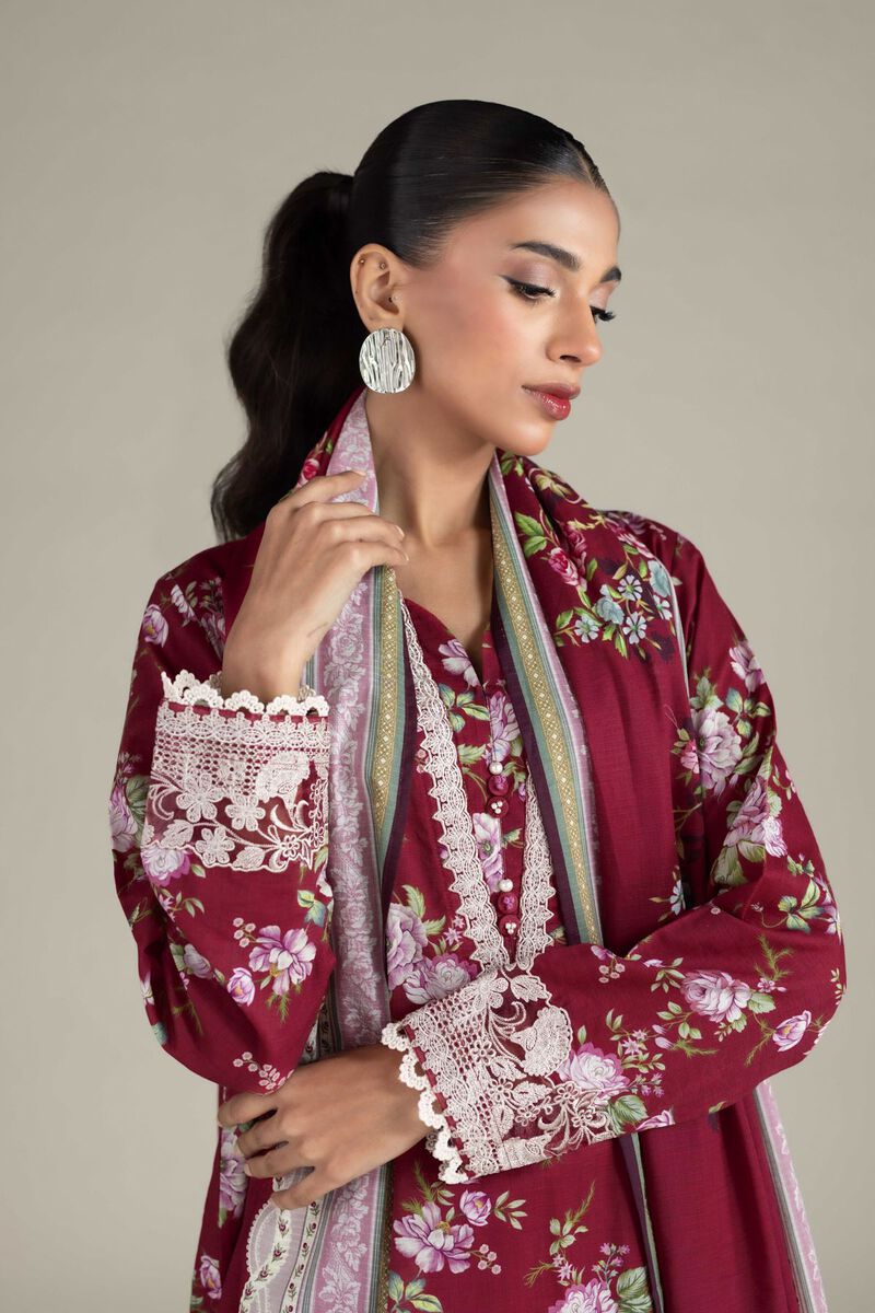 Embroidered | Cambric | Tailored 3 Piece | USD 70.00