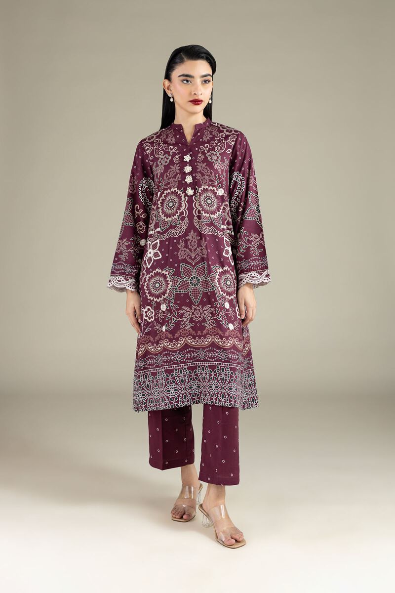 Printed | Raw Silk | Pants | USD 18.00