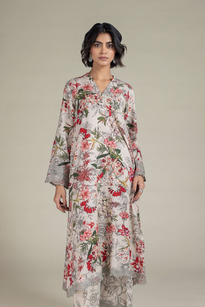 Embroidered | Raw Silk | Kurta | USD 45.00