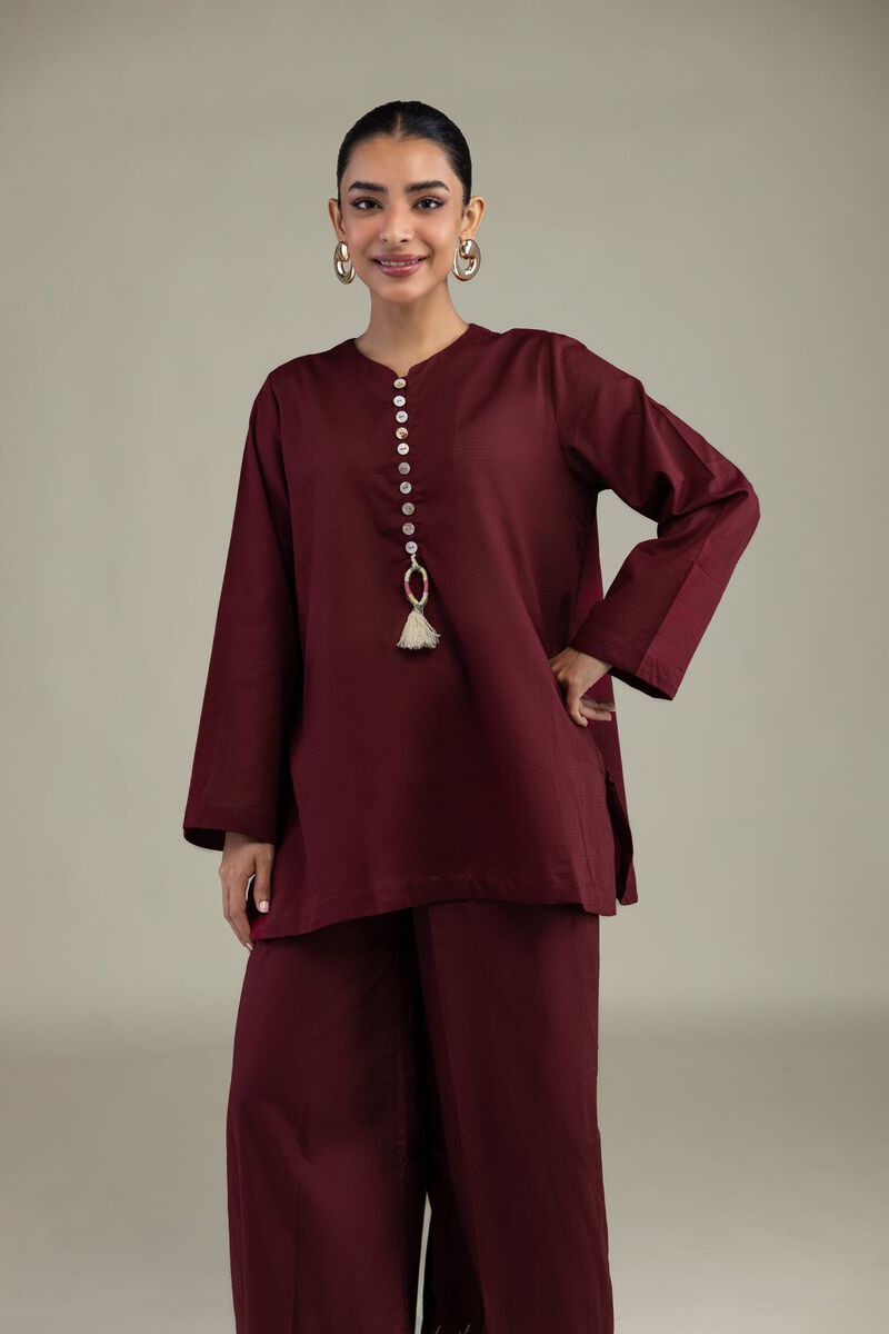 Dyed | Textured Cotton | Solid Cotton Kurta | USD 35.00