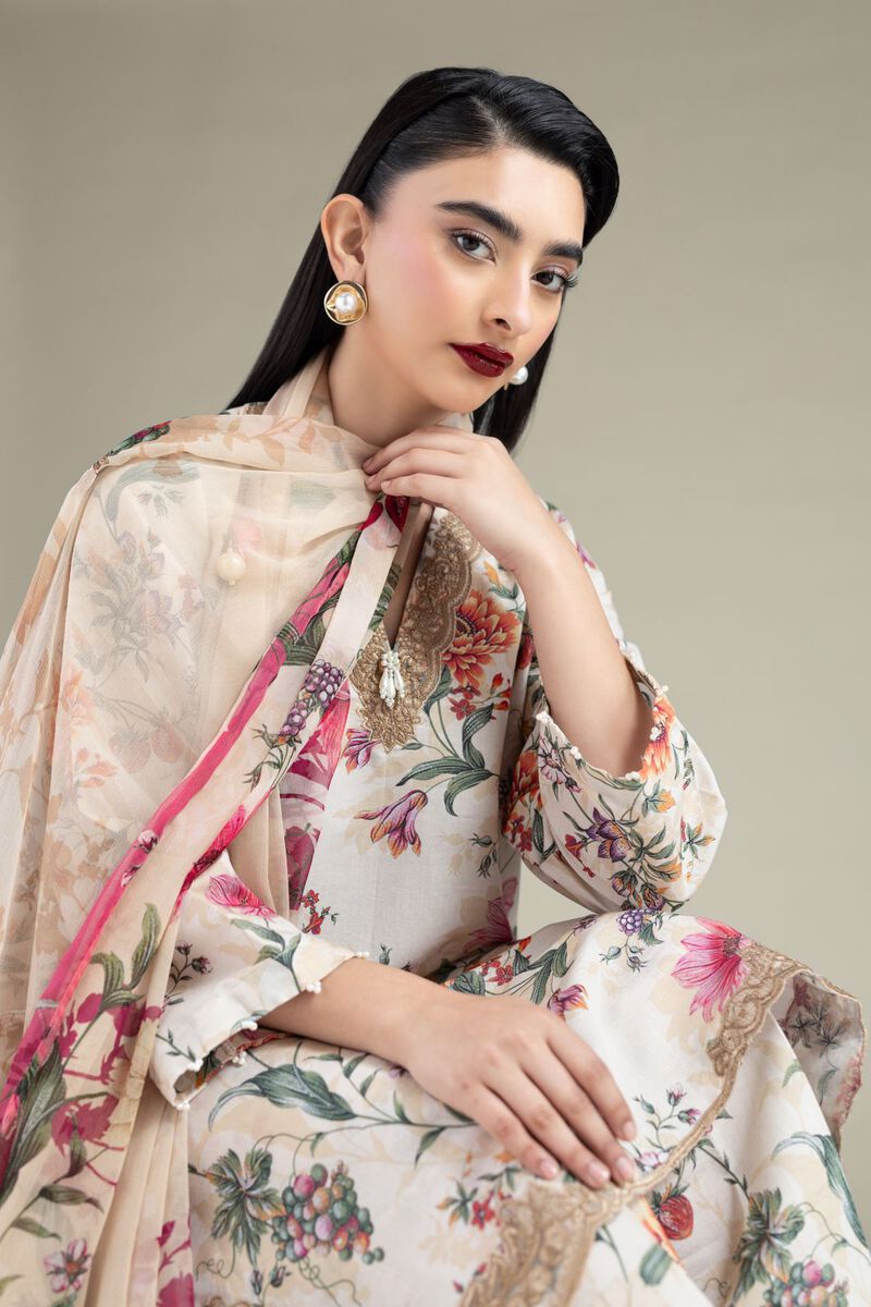Printed | Chiffon | Dupatta | USD 18.00