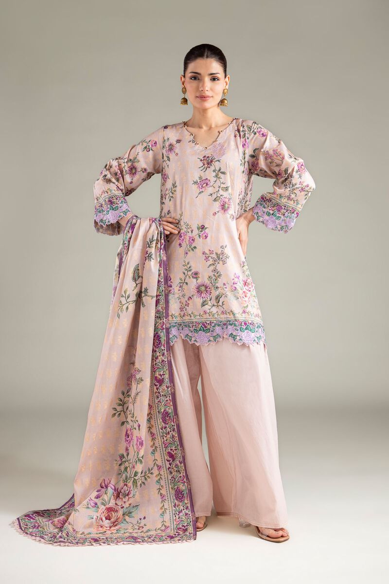 Embroidered | Jacquard | Jacquard 3-Piece Tailored | USD 75.00